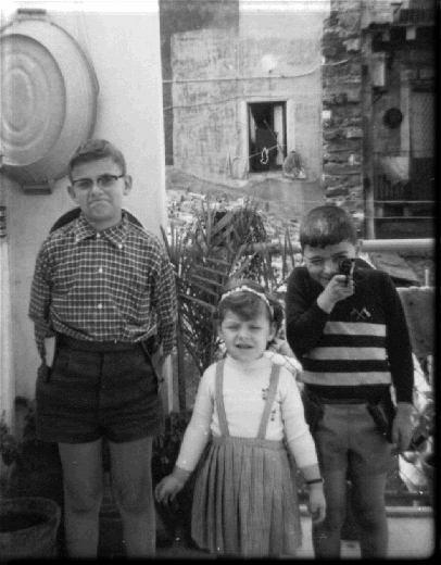  CATANIA - Festa dei "morti" 1964 - Dario, Linda ed io 
